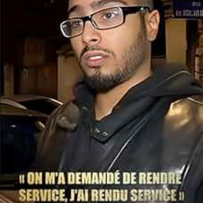 On m'a demandé de rendre service, j'ai rendu service monsieur